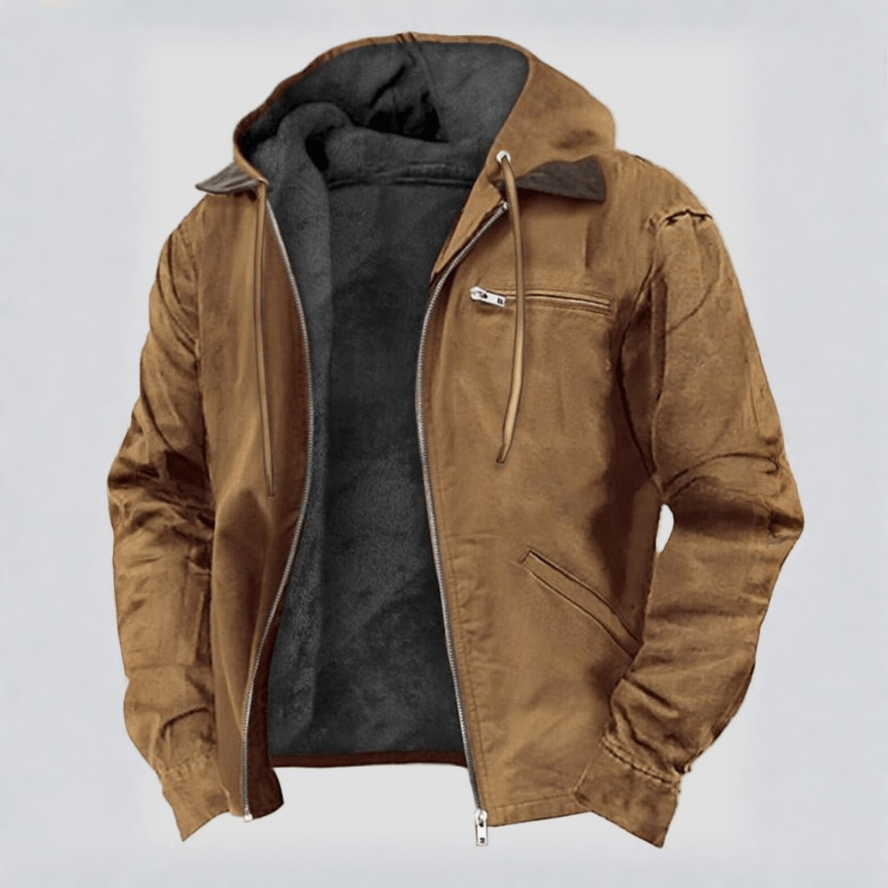 Matteo | Felpa Sherpa con Zip Integrale